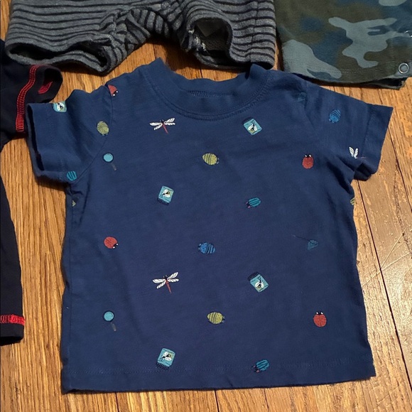Assorted Kids Rompers and Tees- Gray, Blue, Green - Picture 8 of 11
